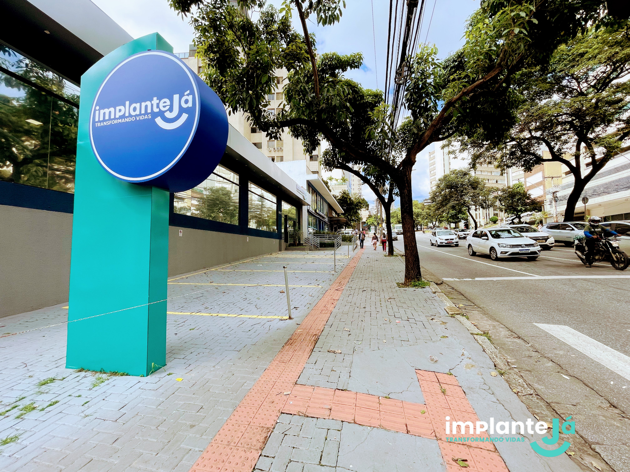 Fachada da Clínica Implante Já