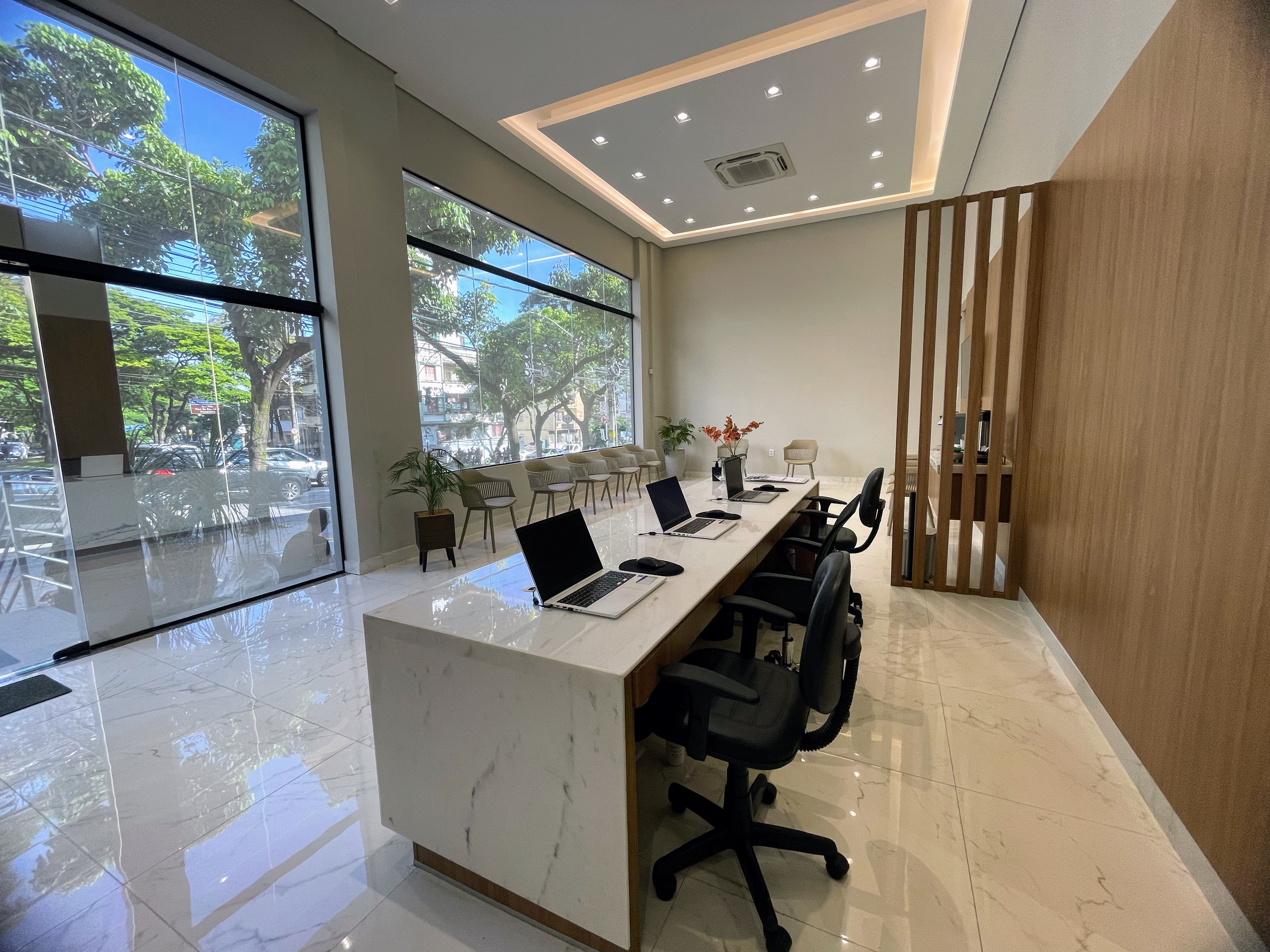 Paciente satisfeito com tratamento